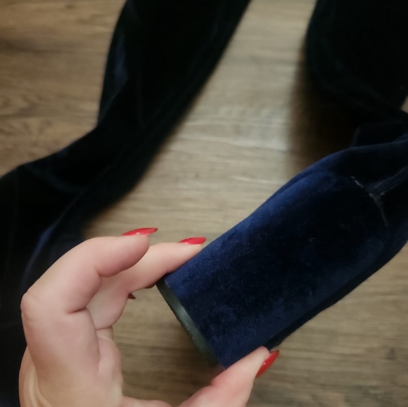 Steve Madden Norri Blue Thigh High Boots - Picture 7 of 8